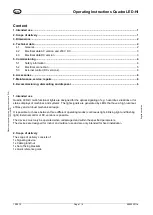 Preview for 7 page of Pfannenberg Quadro LED-HI Operating Instructions Manual