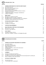 Предварительный просмотр 2 страницы PFB LKT120 Instruction, Use And Maintenance Manual