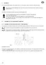 Предварительный просмотр 26 страницы PFB LKT120 Instruction, Use And Maintenance Manual