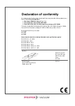 Preview for 11 page of Pfeiffer Vacuum ACP 28R Supplementary Information