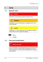 Предварительный просмотр 6 страницы Pfeiffer Vacuum CCR 371 Operating Instructions Manual