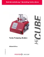 Preview for 1 page of Pfeiffer Vacuum HiCube 80 Eco Operating Instructions Manual