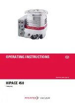 Pfeiffer Vacuum HiPace 300 Operating Instructions Manual предпросмотр