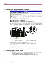 Предварительный просмотр 22 страницы Pfeiffer Vacuum MVP 015-2 Operating Instructions Manual