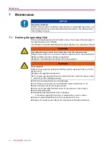 Preview for 14 page of Pfeiffer Vacuum OME 40 C Operating Instructions Manual