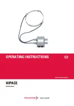 Preview for 1 page of Pfeiffer Vacuum PM 061 360-T Operating Instructions Manual