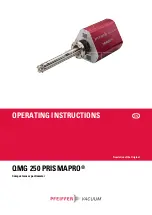 Предварительный просмотр 1 страницы Pfeiffer Vacuum PrismaPro QMA 250 F1 Translation Of The Original