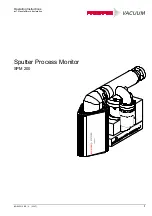 Pfeiffer Vacuum SPM 200 Operating Instructions Manual предпросмотр