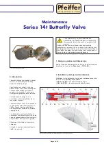 Pfeiffer 14t Series Maintenance предпросмотр