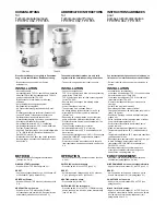 Preview for 3 page of Pfeiffer TPH 055 Operating Instructions Manual