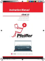 Pfeiffer uBind 3.0 Instruction Manual preview