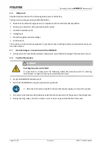 Preview for 12 page of Pfeuffer 1520 9001 Operating Instructions Manual