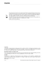 Preview for 2 page of Pfeuffer 1745 9021 Operating Instructions Manual