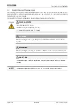 Preview for 8 page of Pfeuffer Contador Operating Instructions Manual