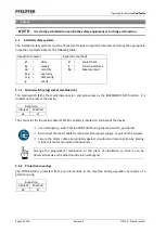 Preview for 10 page of Pfeuffer Contador Operating Instructions Manual