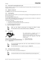 Предварительный просмотр 21 страницы Pfeuffer Sample cleaner MLN Operating Instructions Manual