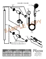 Предварительный просмотр 12 страницы Pfister 16-200 Quick Start Manual