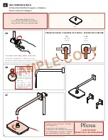 Предварительный просмотр 4 страницы Pfister 807-PF2L Quick Installation Manual