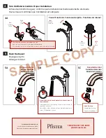 Preview for 4 page of Pfister Arterra GT40-DE0 Quick Installation Manual