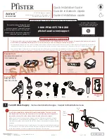 Preview for 1 page of Pfister Ashfield LF-049-YW2 Quick Installation Manual