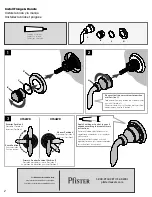 Preview for 2 page of Pfister Avalon 016-CB1 Quick Installation Manual