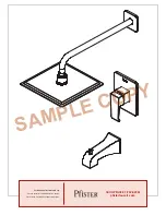 Предварительный просмотр 6 страницы Pfister Bacci 8P5-BA Quick Installation Manual