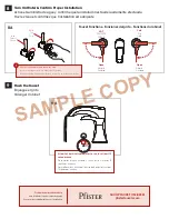 Preview for 8 page of Pfister Brea LF-049-BR Quick Installation Manual