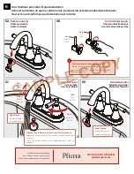 Preview for 6 page of Pfister Cantara F-048-CR Quick Installation Manual