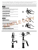 Предварительный просмотр 2 страницы Pfister Classic Series Assembly Instructions