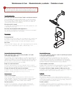 Предварительный просмотр 3 страницы Pfister Deckard LG89-XDA Maintenance & Care Manual