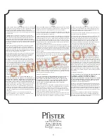 Предварительный просмотр 8 страницы Pfister elevate ext 529 Series Assembly Instructions Manual