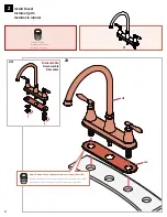 Предварительный просмотр 2 страницы Pfister Glenora F-036-4GN Quick Installation Manual