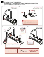 Предварительный просмотр 6 страницы Pfister Glenora F-036-4GN Quick Installation Manual