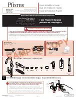 Preview for 1 page of Pfister Indira F-529-7ND Quick Installation Manual