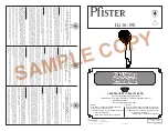 Pfister LG16-190 Manual предпросмотр