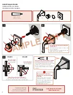 Предварительный просмотр 2 страницы Pfister Park Avenue 016-FE0 Quick Installation Manual