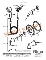 Preview for 14 page of Pfister Pasadena 8P8-WS1-PHH Manual