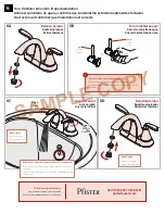 Предварительный просмотр 6 страницы Pfister Pasadena LF-048-PDSL Quick Installation Manual