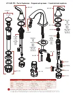 Предварительный просмотр 2 страницы Pfister Pasadena LF-049-PD Maintenance & Care Manual