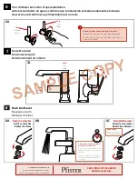 Предварительный просмотр 6 страницы Pfister Penn LF-042-1PE Quick Installation Manual