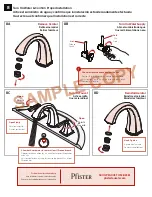 Предварительный просмотр 8 страницы Pfister Selia F-049-SL Quick Installation Manual