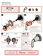 Предварительный просмотр 2 страницы Pfister Serrano 016-SR0 Quick Installation Manual