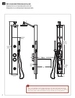 Preview for 2 page of Pfister Shower Panel 016-651SP Quick Installation Manual