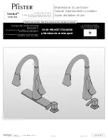 Pfister Venturi F-529-7VN Maintenance & Care Manual предпросмотр