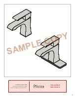 Предварительный просмотр 7 страницы Pfister Vorena F-042-VO Quick Installation Manual