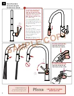 Предварительный просмотр 8 страницы Pfister Zanna F-529-7ZN3 Quick Installation Manual