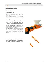 Предварительный просмотр 17 страницы PFT 00103495 Operating Manual