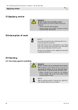 Предварительный просмотр 28 страницы PFT 00103495 Operating Manual