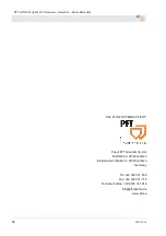 Предварительный просмотр 60 страницы PFT 00103495 Operating Manual