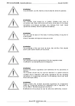 Preview for 13 page of PFT G 5 c FU Operating Manual